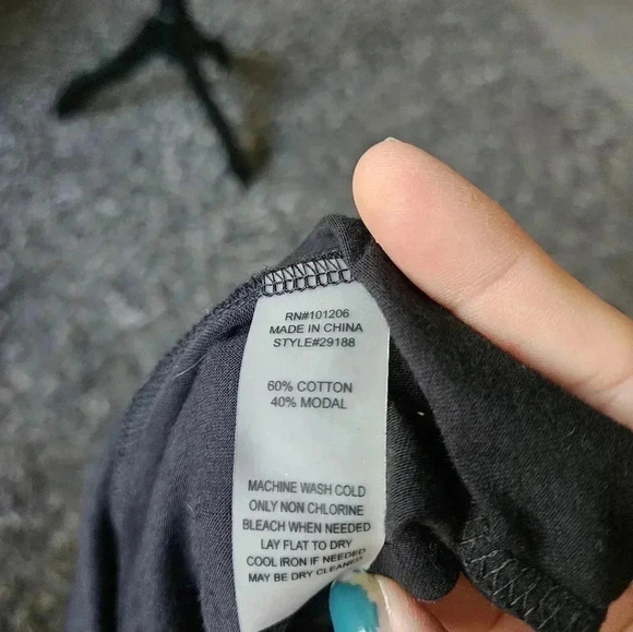 Soft Surroundings cotton/modal dress - Picture 3 of 3